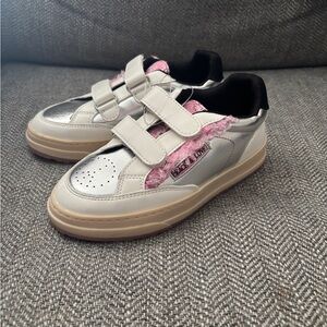 Steve Madden Sneakers Peace & Love Little Girls Sz 12